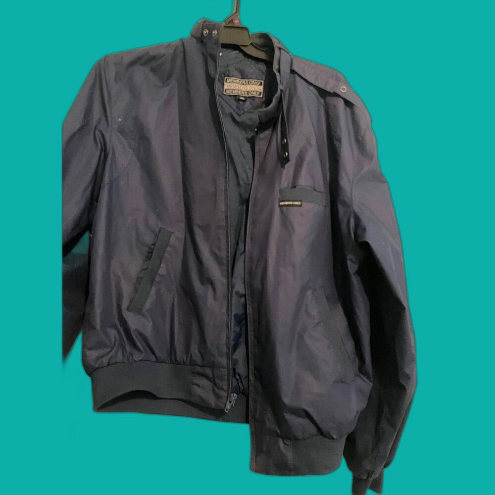 Members Only Vintage 80's Men Jacket 42L quiet luxury